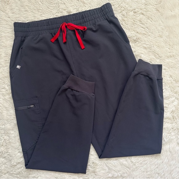 Figs Scrub Pants Zamora Jogger Technical Collection W20SW2028 Charcoal Gray Sz L - Picture 1 of 12